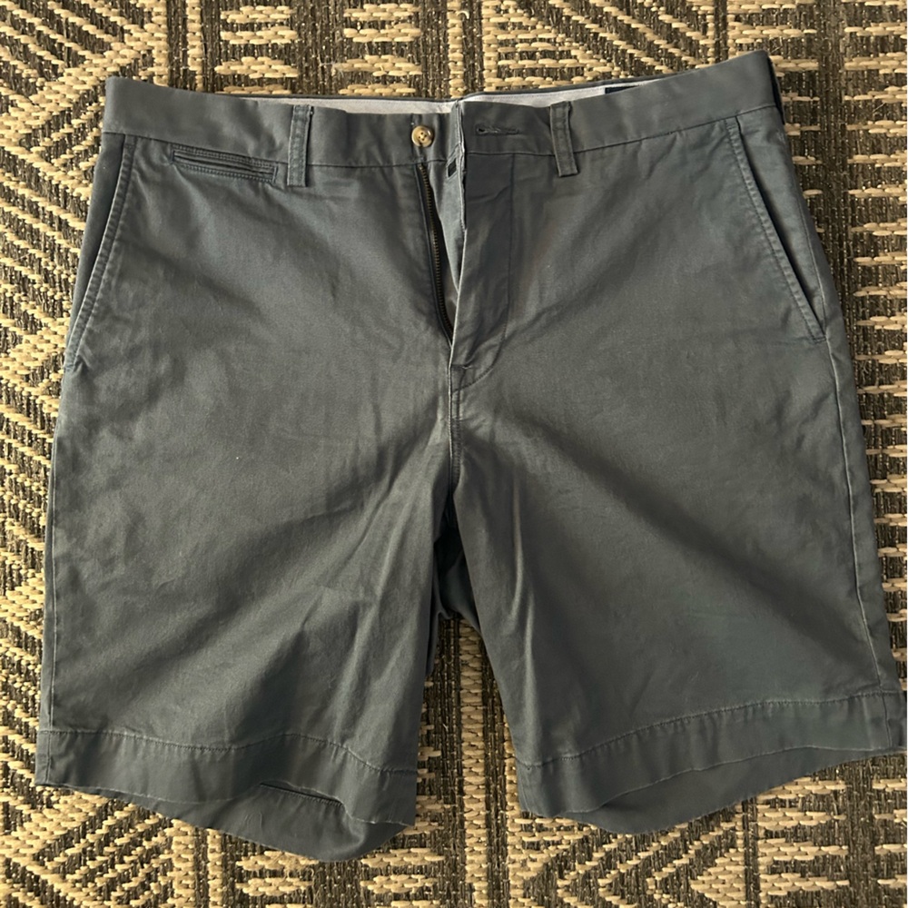Banana Republic Gray Flat Front Shorts